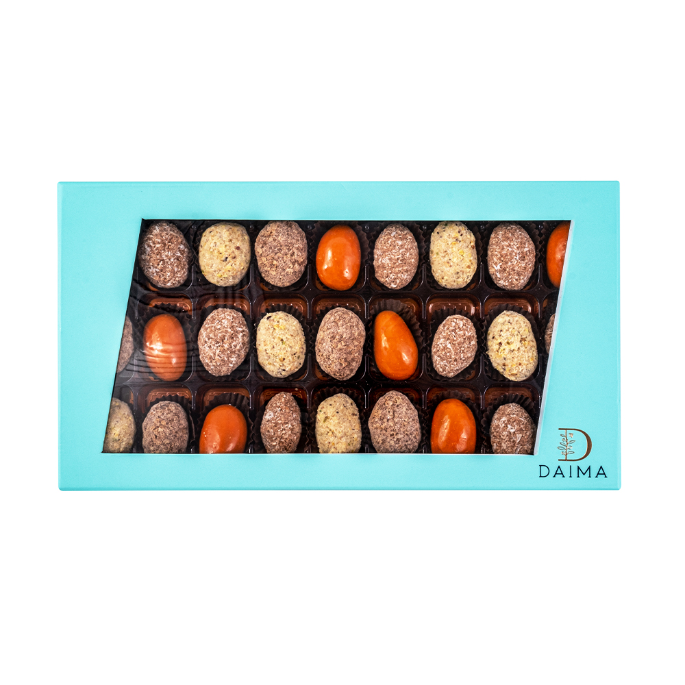 Picture of Rectangular Box Dates Chocolate With Flavor 600gm