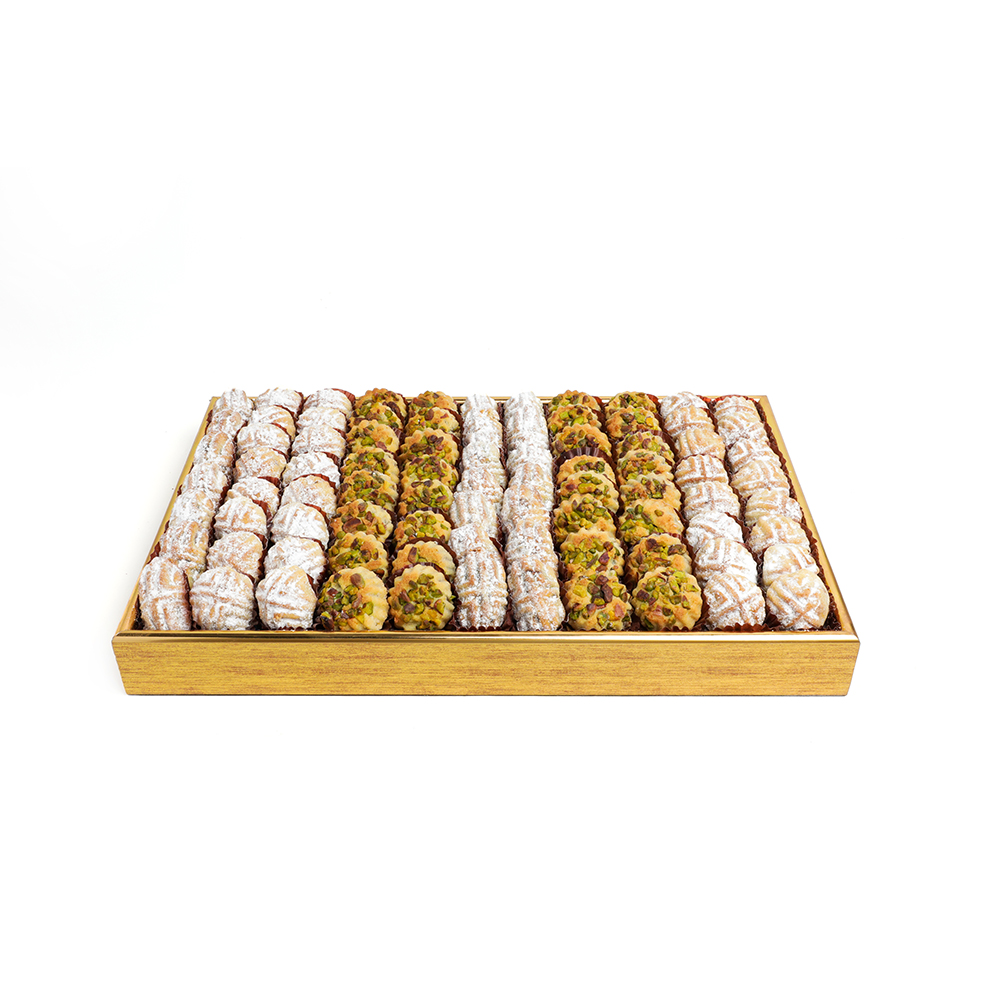 Picture of Pre Packed Assorted Maamoul Square Tray 1250gm