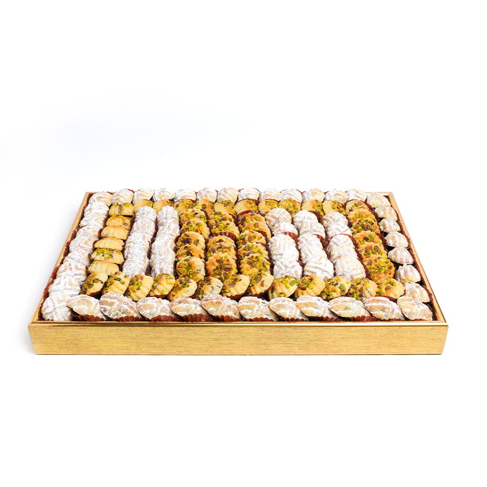 Picture of Pre Packed Assorted Maamoul Square Tray 1540gm