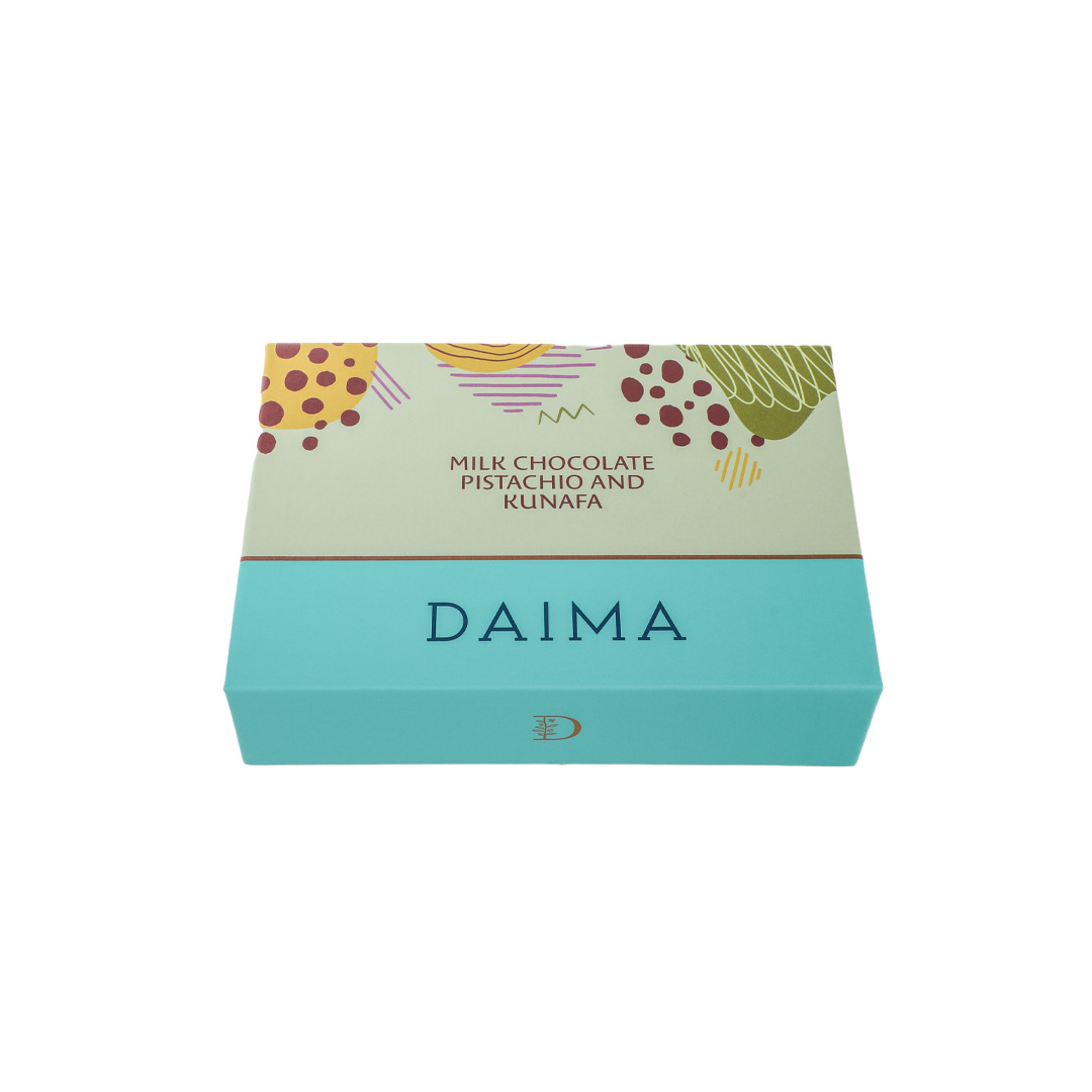 Picture of Pre Packed Daima Milk Chocolate Pistachio and Kunafa 105gm