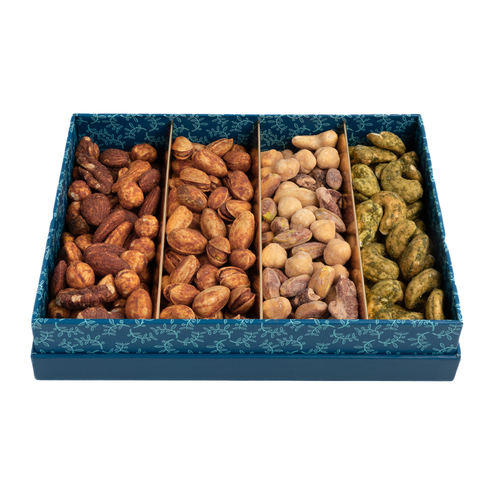 Picture of Daima Assorted Nuts National Day Rectangle 4 Set 440gm