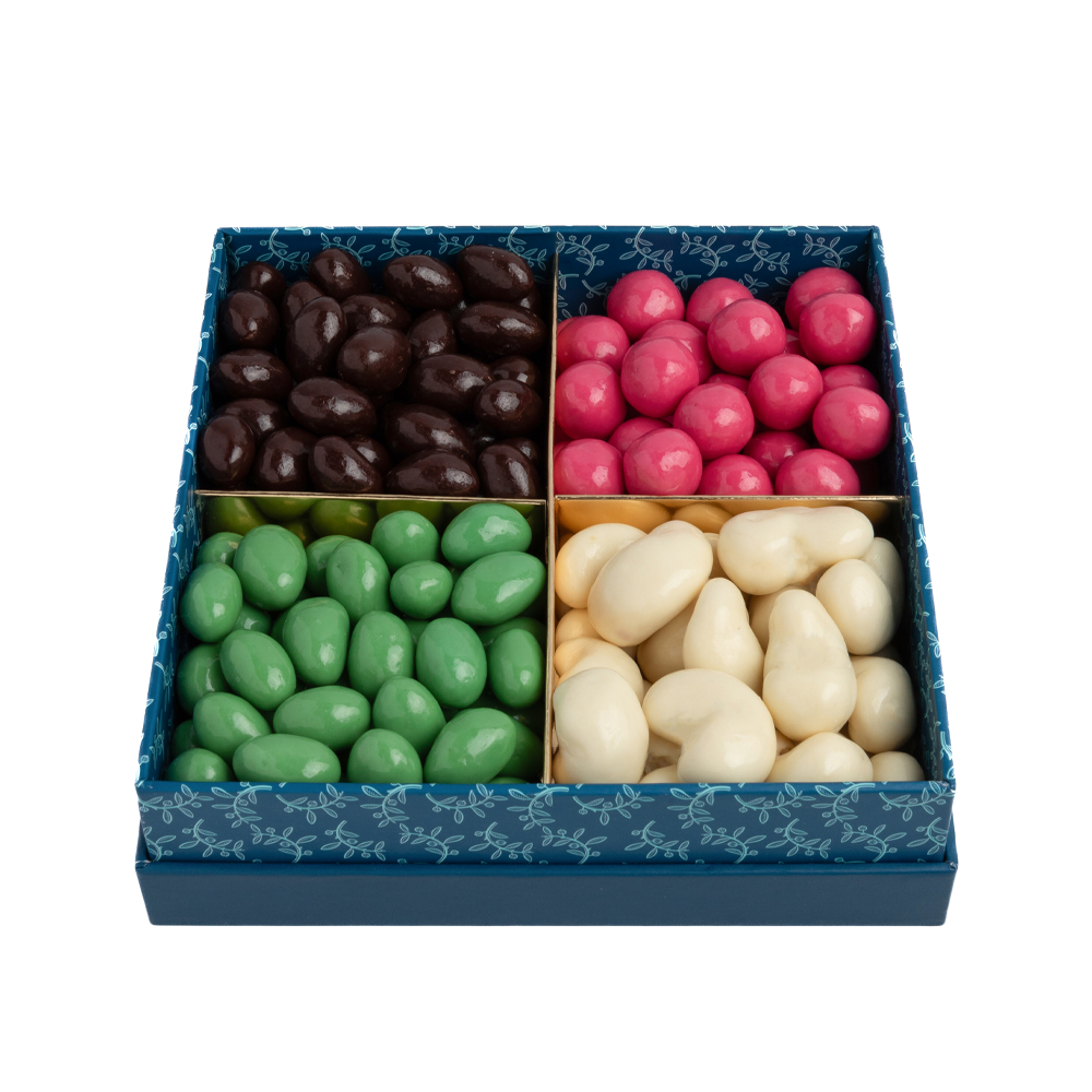 Picture of Daima Assorted Dragee National Day Square 4 Set 520gm