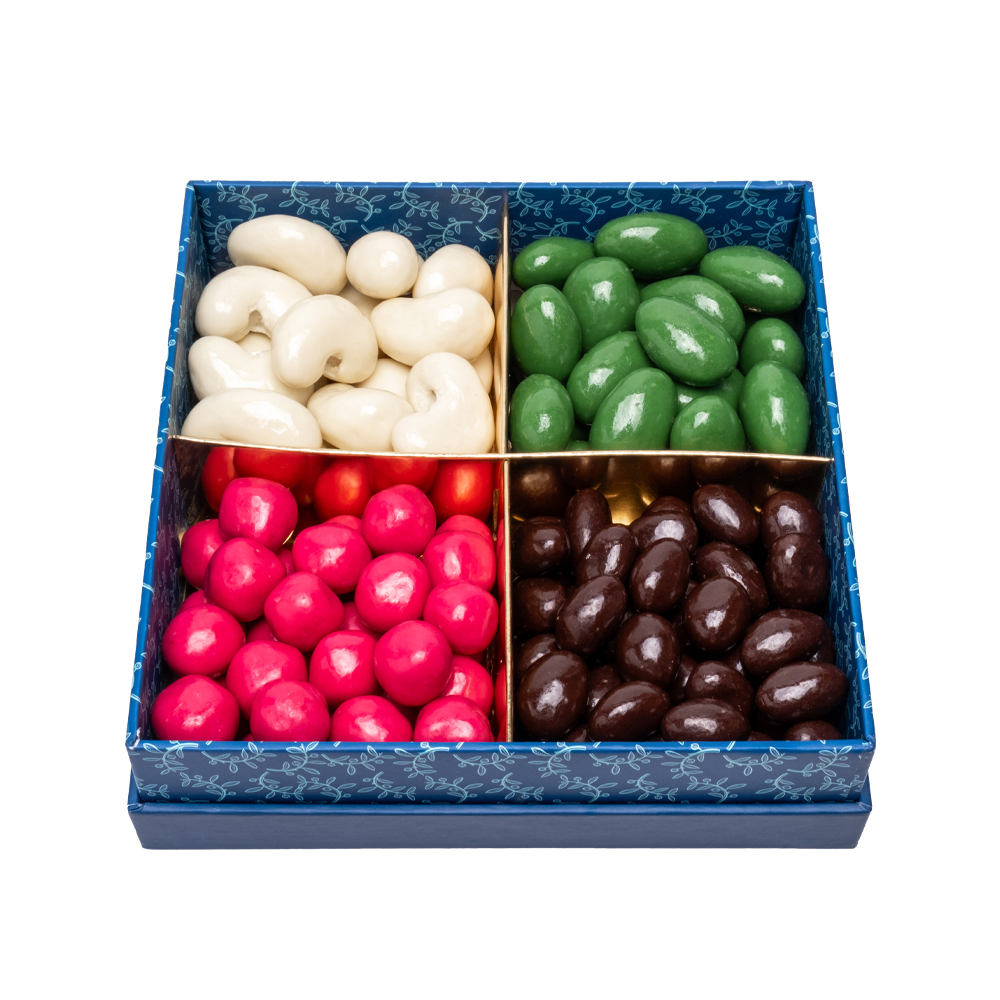 Picture of Assorted Dragee National Day Square 4 Set 445gm