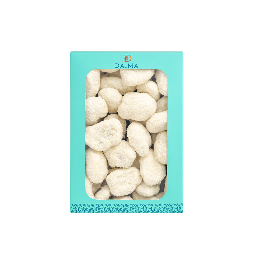 Picture of Pre Packed Dragee Pecan Coconut White 360gm