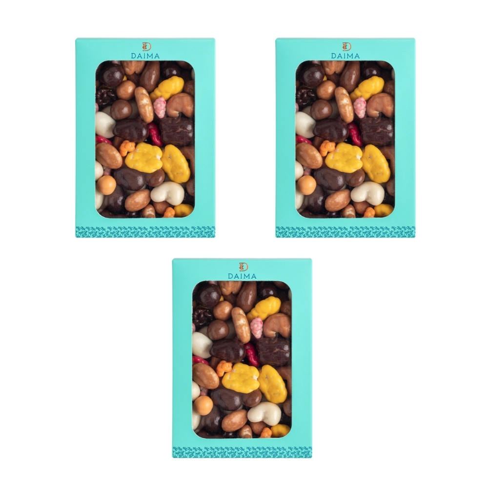Picture of Pre Packed Dragee Assorted Nuts & Fruits 3Pcs