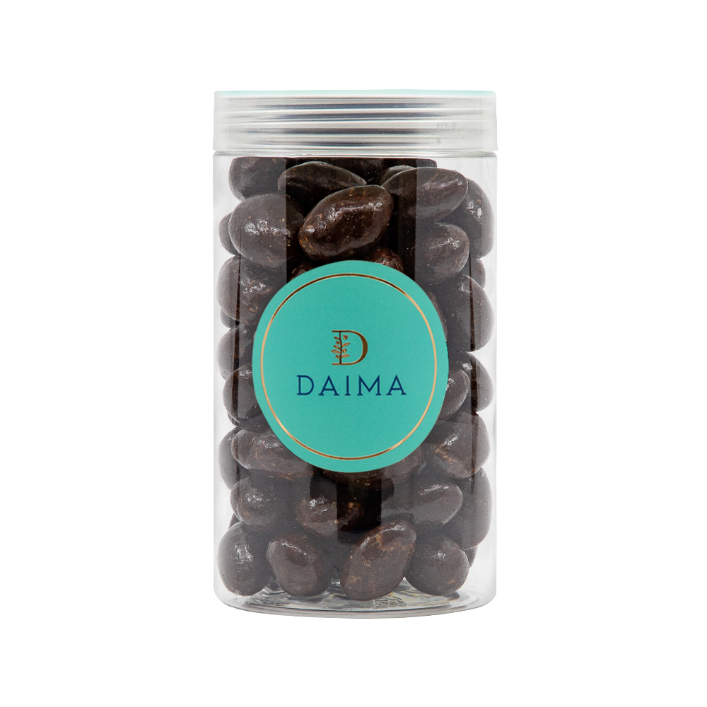 Picture of Pre Packed Dragee Almond Dark Chocolate 300gm